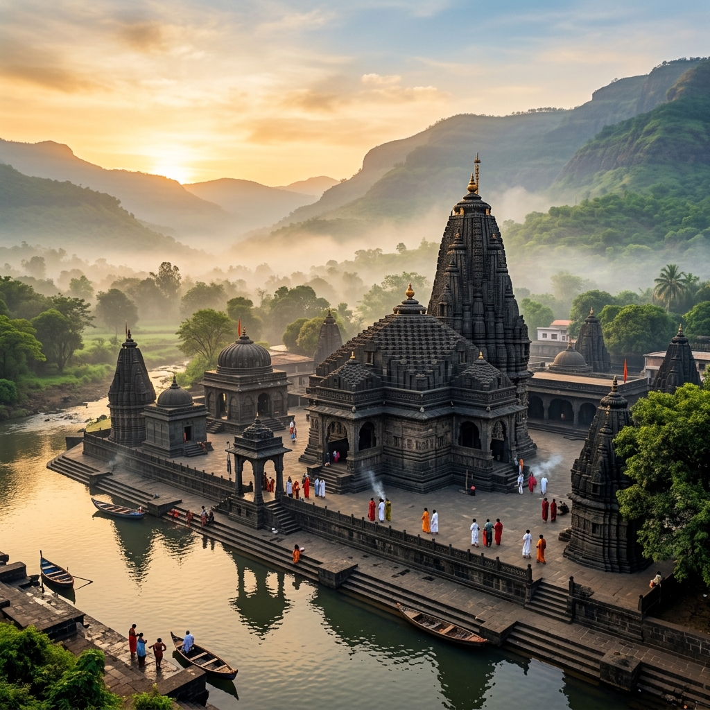 Kaal Sarp Dosh Puja performed at Trimbakeshwar Temple
