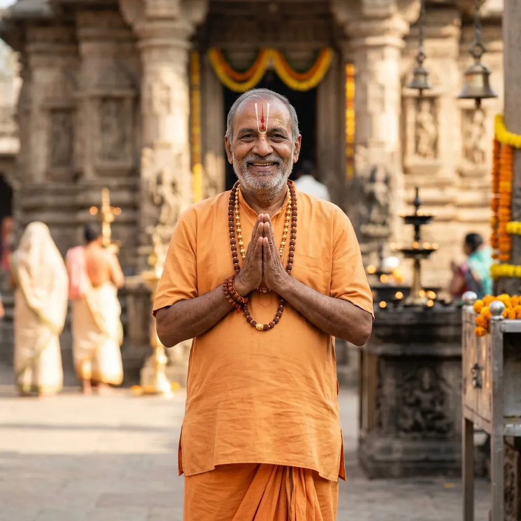 Authorized Tamrapatra Holder Pandit Ji for Kaal Sarp Dosh Puja